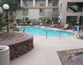 Refreshing outdoor pool at Hawthorn Suites By Wyndham El Paso Airport.