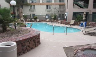 Refreshing outdoor pool at Hawthorn Suites By Wyndham El Paso Airport.