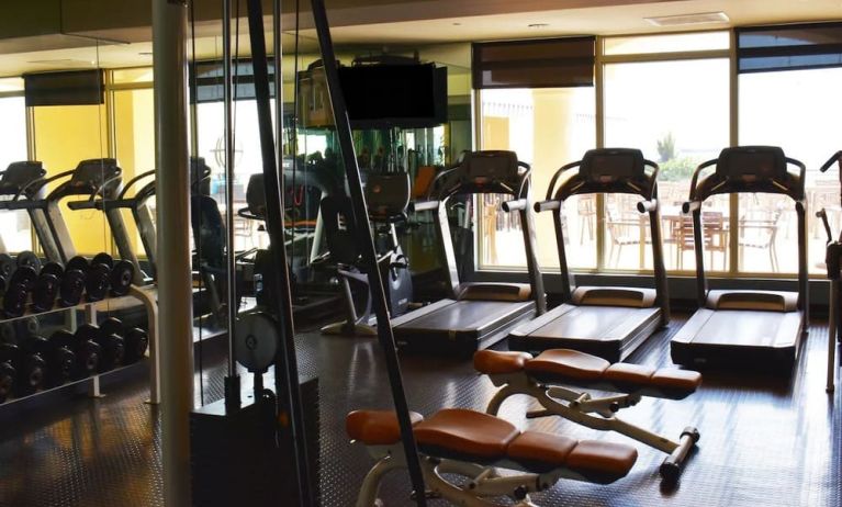 Fitness center available at The Atlantic Hotel & Spa.