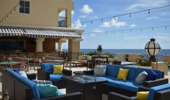 Poolside bar at The Atlantic Hotel & Spa.