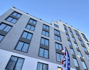 Hotel exterior at Rose Hotel, Bronx.