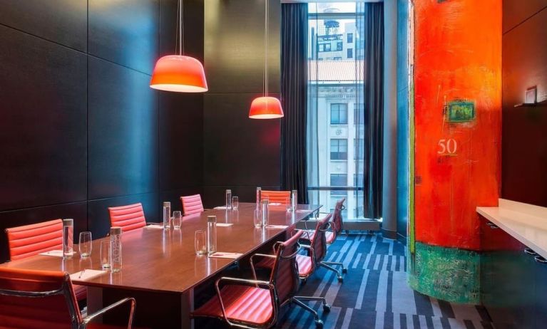 Meeting room available at Courtyard By Marriott New York Manhattan/Central Park.