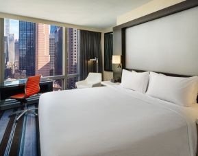 Day use room with work desk at Courtyard By Marriott New York Manhattan/Central Park.