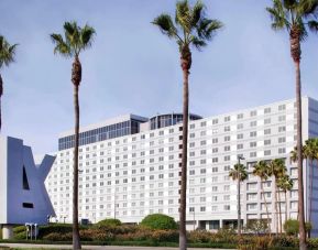 Hotel exterior at Hyatt Regency Los Angeles International Airport.