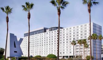 Hotel exterior at Hyatt Regency Los Angeles International Airport.