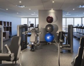 Fitness facility available at Hyatt Regency Los Angeles International Airport.