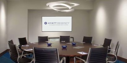 Meeting room at Hyatt Regency Los Angeles International Airport.