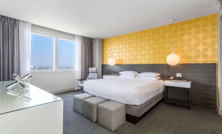 Day use room with  natural light at Hyatt Regency Los Angeles International Airport.