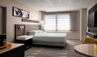 Day use room with  natural light at Hyatt Regency Los Angeles International Airport.