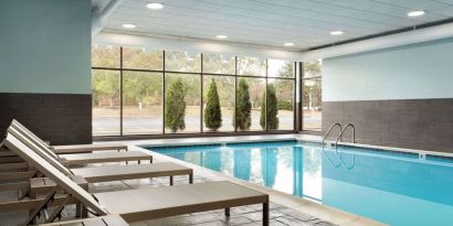 Refreshing indoor pool at Radisson Akron/Fairlawn.