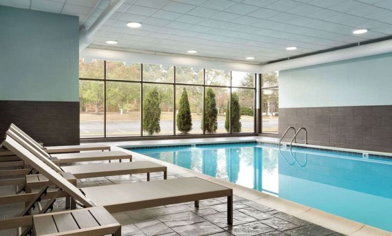 Refreshing indoor pool at Radisson Akron/Fairlawn.