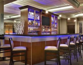 Hotel bar at Radisson Akron/Fairlawn.