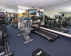 Fitness center available at The Marina Inn On San Francisco Bay.