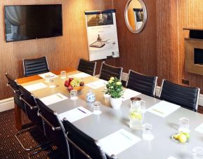 Professional meeting room at Mercure Hotel London Hyde Park.