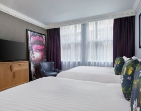 Day use twin room at NYX Hotel London Holborn By Leonardo.