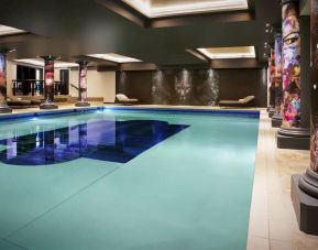 Indoor heated pool at NYX Hotel London Holborn By Leonardo.