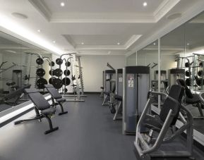 Fully equipped fitness center at NYX Hotel London Holborn By Leonardo.