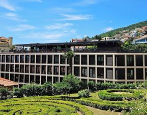 Hotel garden at Keight Hotel Opatija.