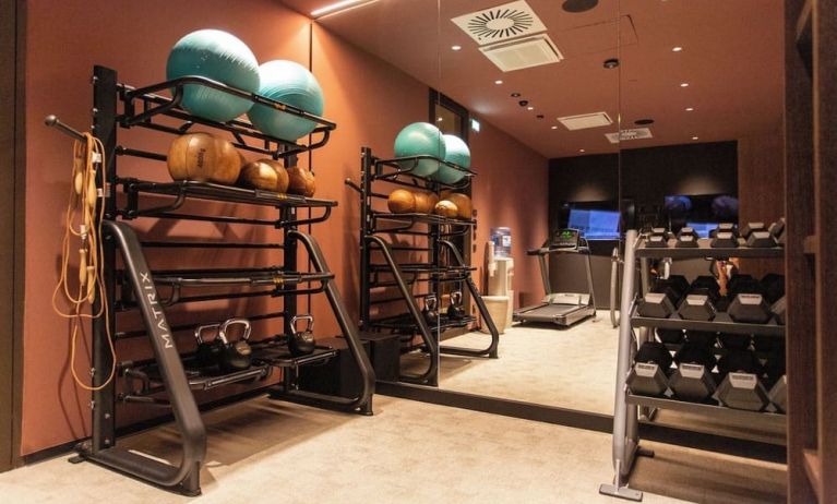 Fitness center at Keight Hotel Opatija.