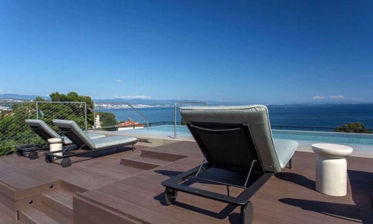 Sea views at Keight Hotel Opatija.