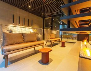 Hotel seating and lounge at Keight Hotel Opatija.