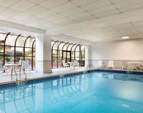 Indoor pool at Hampton Inn New York - LaGuardia Airport.