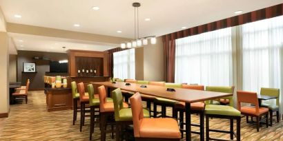 Coworking space at Hampton Inn New York - LaGuardia Airport.