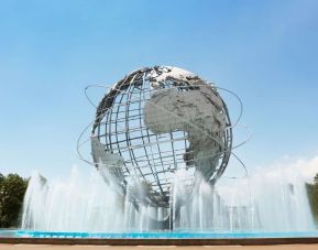 City landmark at Hampton Inn New York - LaGuardia Airport.