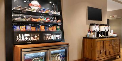 Snack bar at Hampton Inn New York - LaGuardia Airport.