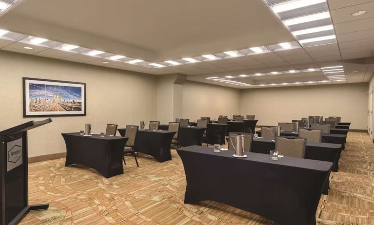 Meeting room at Hampton Inn New York - LaGuardia Airport.