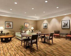 Dining area at Hampton Inn New York - LaGuardia Airport.