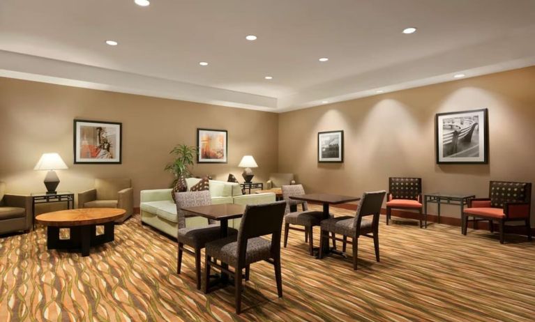 Dining area at Hampton Inn New York - LaGuardia Airport.