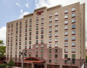 Hotel exterior at Hampton Inn New York - LaGuardia Airport.