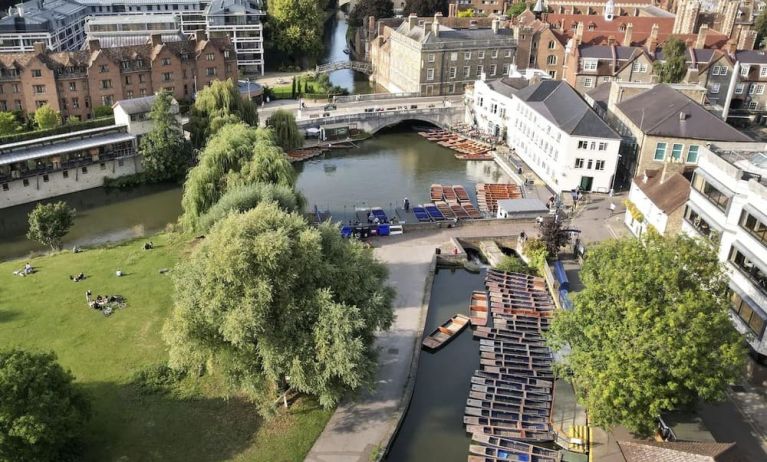 River and park views at Graduate By Hilton Cambridge.