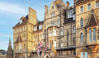 Hotel parking at The Randolph Hotel Oxford.