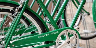 Bicycle rental at The Randolph Hotel Oxford.