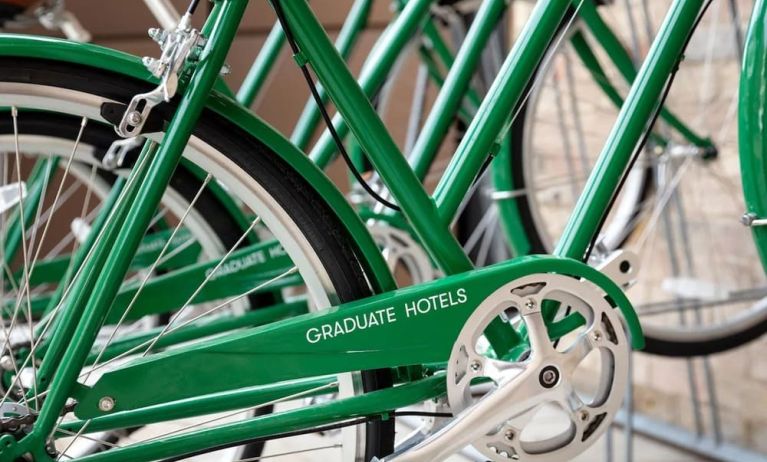 Bicycle rental at The Randolph Hotel Oxford.