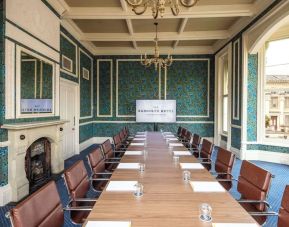 Meeting room at The Randolph Hotel Oxford.