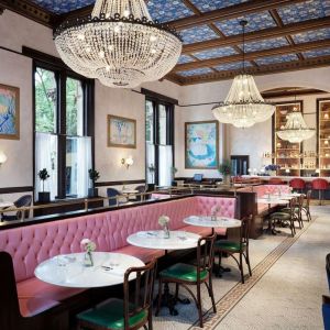 Dining room at The Randolph Hotel Oxford.