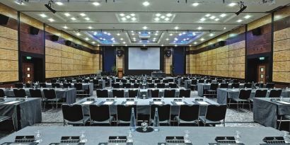 Conference room at Leonardo Royal Hotel London City.