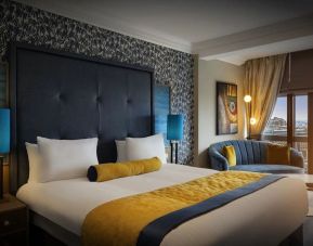 King room at Leonardo Royal Hotel London City.