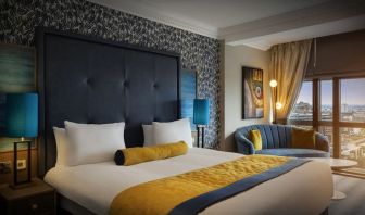 King room at Leonardo Royal Hotel London City.