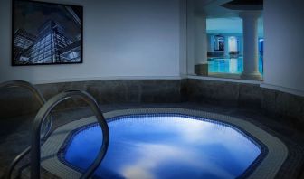 Hot tub at Leonardo Royal Hotel London City.