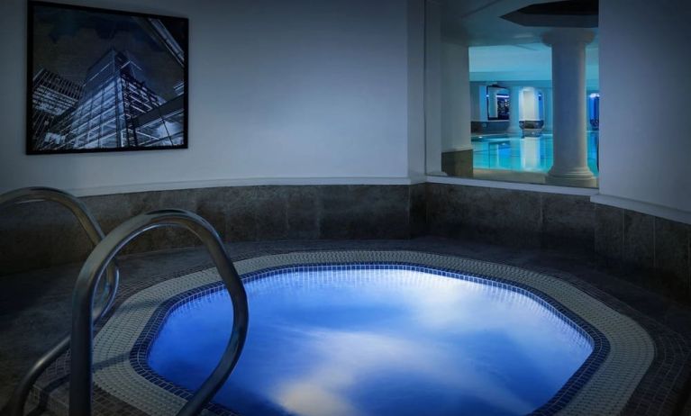 Hot tub at Leonardo Royal Hotel London City.