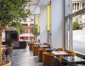 Dining area at Leonardo Royal St Paul's Hotel.