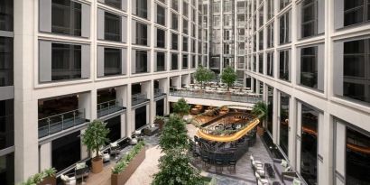 Interior view of Leonardo Royal St Paul's Hotel.