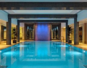 Relaxed interior heated pool at Leonardo Royal St Paul's Hotel.