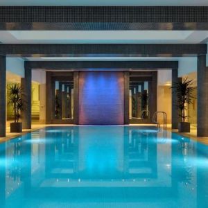 Relaxed interior heated pool at Leonardo Royal St Paul's Hotel.