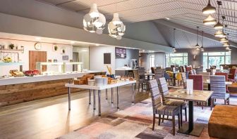 Dining area at Novotel Manchester West.