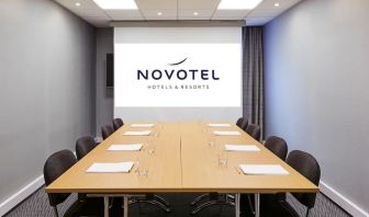 Professional meeting room at Novotel Manchester West.